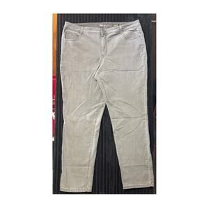 Style & Co. Women’s Slim Leg Jeans – Gray, Size 18W Stretch